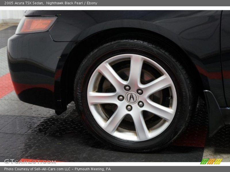 Nighthawk Black Pearl / Ebony 2005 Acura TSX Sedan
