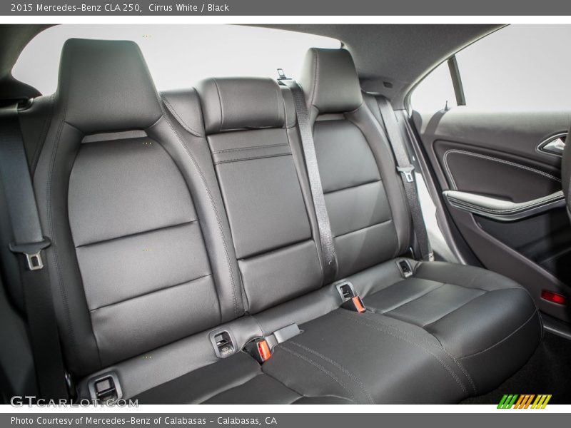 Cirrus White / Black 2015 Mercedes-Benz CLA 250