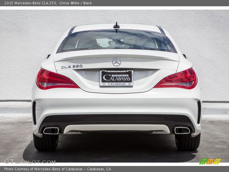 Cirrus White / Black 2015 Mercedes-Benz CLA 250