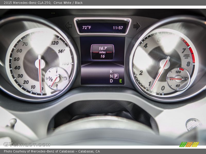 Cirrus White / Black 2015 Mercedes-Benz CLA 250