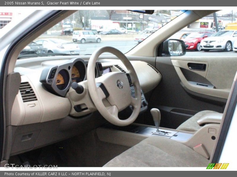 Glacier Pearl White / Cafe Latte 2005 Nissan Murano S