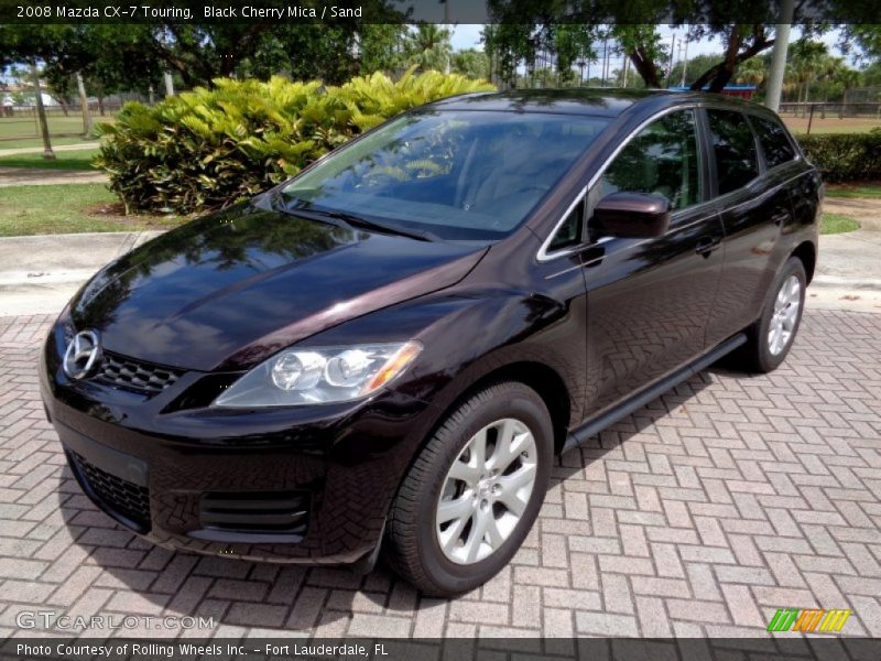 Black Cherry Mica / Sand 2008 Mazda CX-7 Touring