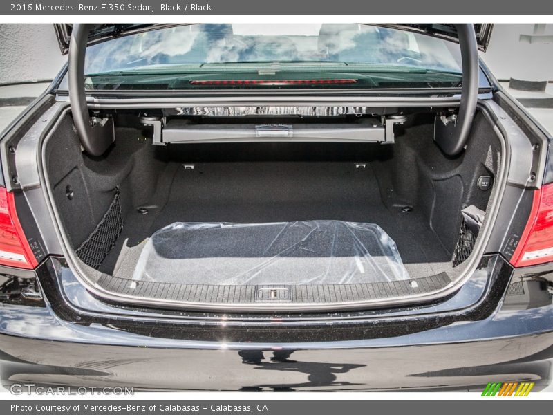 Black / Black 2016 Mercedes-Benz E 350 Sedan