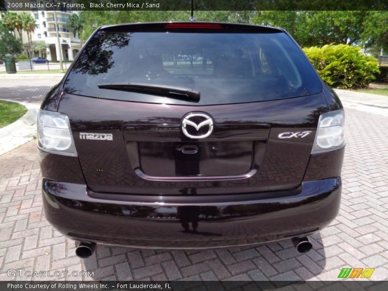 Black Cherry Mica / Sand 2008 Mazda CX-7 Touring