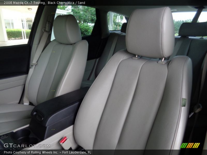Black Cherry Mica / Sand 2008 Mazda CX-7 Touring
