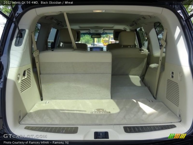 Black Obsidian / Wheat 2012 Infiniti QX 56 4WD