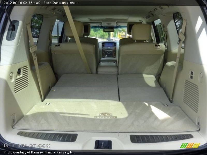 Black Obsidian / Wheat 2012 Infiniti QX 56 4WD