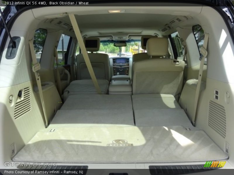 Black Obsidian / Wheat 2012 Infiniti QX 56 4WD