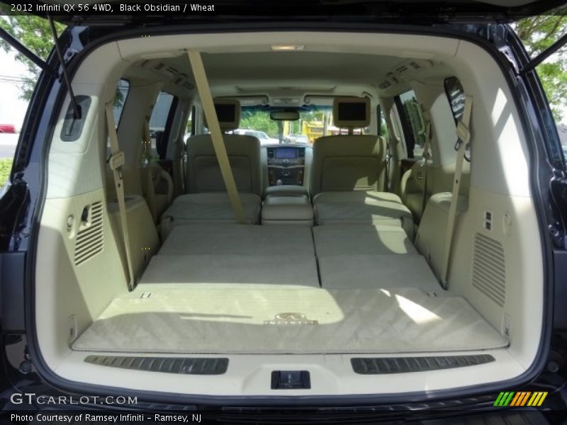 Black Obsidian / Wheat 2012 Infiniti QX 56 4WD