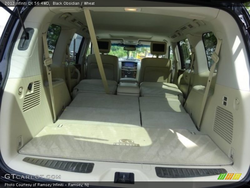 Black Obsidian / Wheat 2012 Infiniti QX 56 4WD