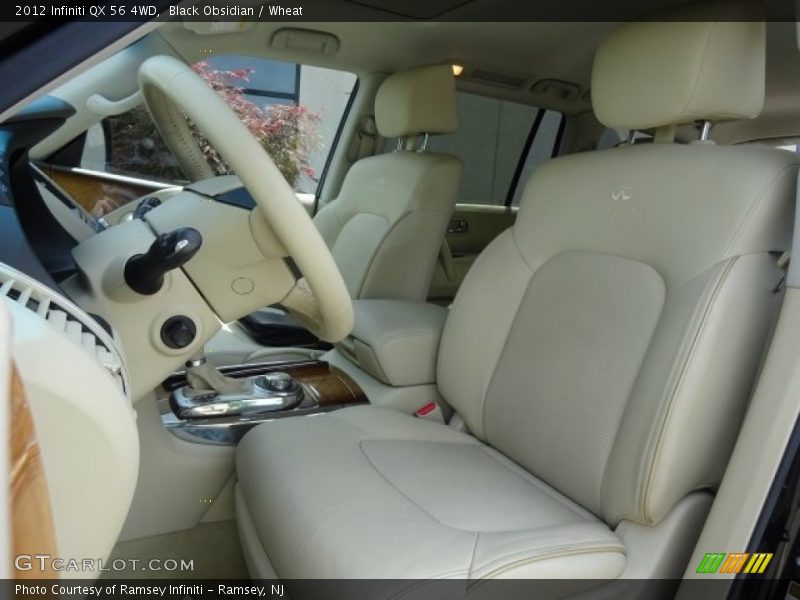 Black Obsidian / Wheat 2012 Infiniti QX 56 4WD