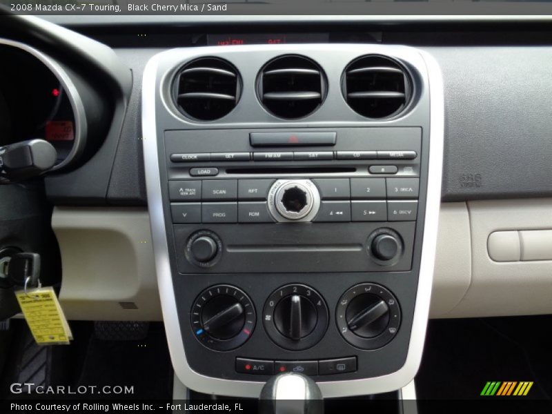 Controls of 2008 CX-7 Touring