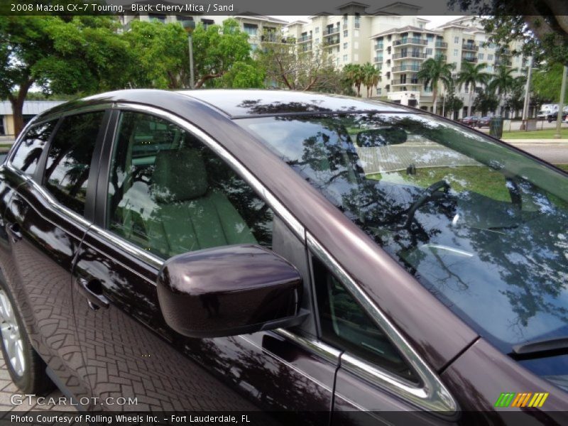 Black Cherry Mica / Sand 2008 Mazda CX-7 Touring