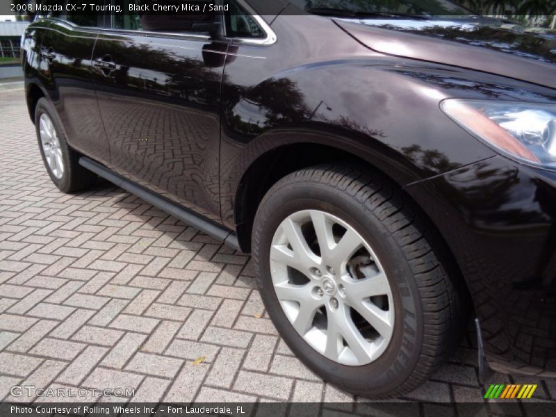 Black Cherry Mica / Sand 2008 Mazda CX-7 Touring