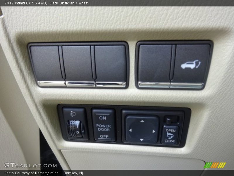 Black Obsidian / Wheat 2012 Infiniti QX 56 4WD