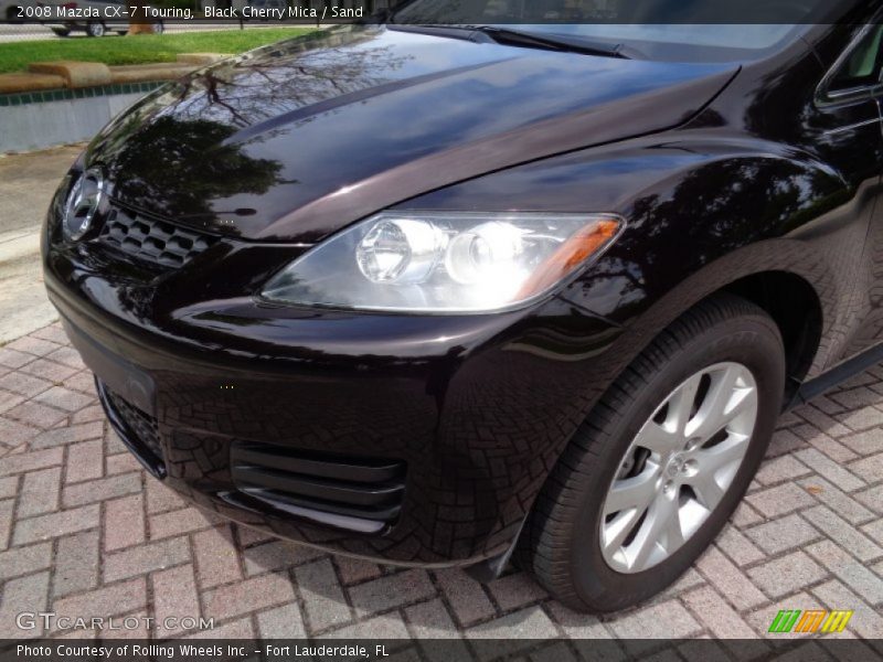 Black Cherry Mica / Sand 2008 Mazda CX-7 Touring
