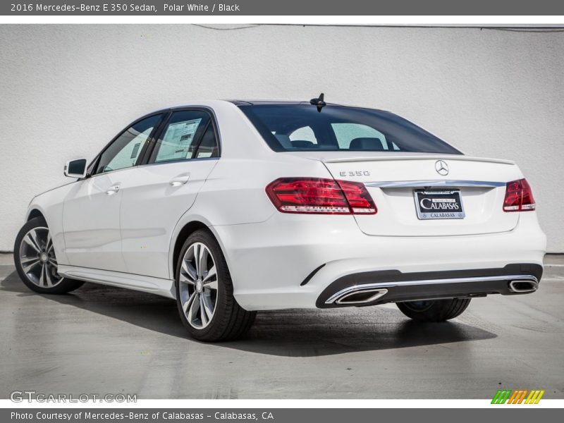 Polar White / Black 2016 Mercedes-Benz E 350 Sedan
