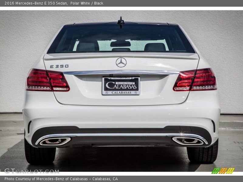 Polar White / Black 2016 Mercedes-Benz E 350 Sedan