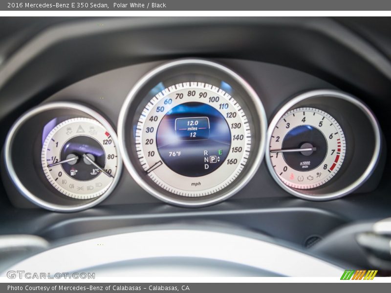 Polar White / Black 2016 Mercedes-Benz E 350 Sedan