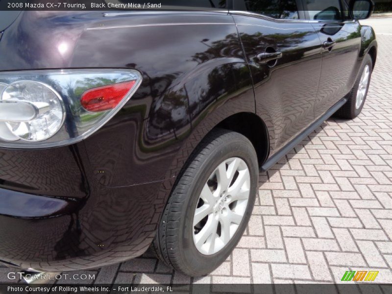 Black Cherry Mica / Sand 2008 Mazda CX-7 Touring