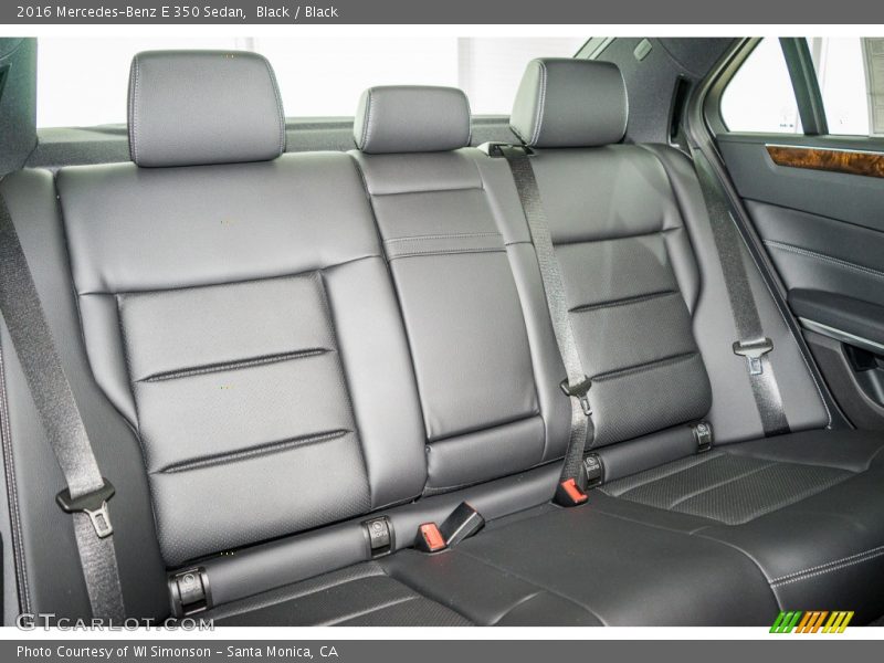 Black / Black 2016 Mercedes-Benz E 350 Sedan