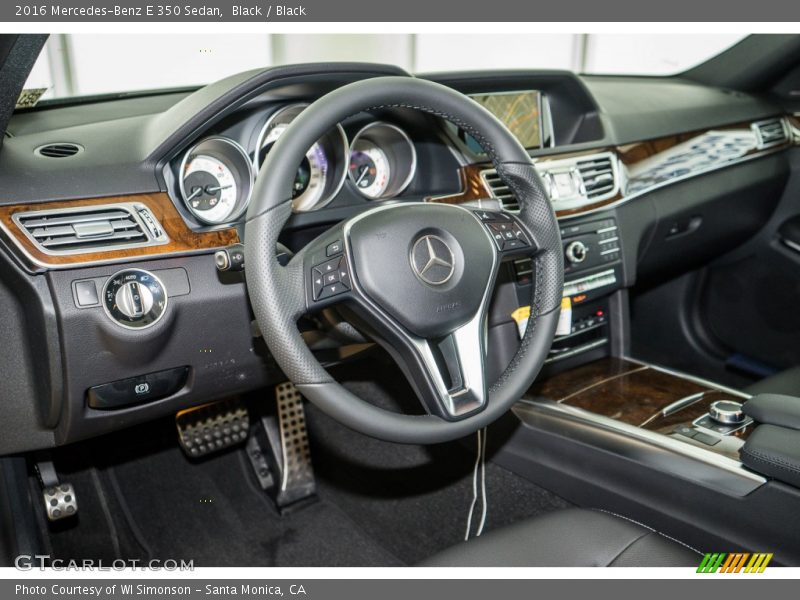 Black / Black 2016 Mercedes-Benz E 350 Sedan