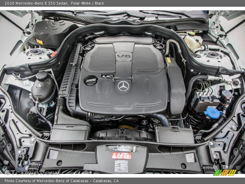 Polar White / Black 2016 Mercedes-Benz E 350 Sedan
