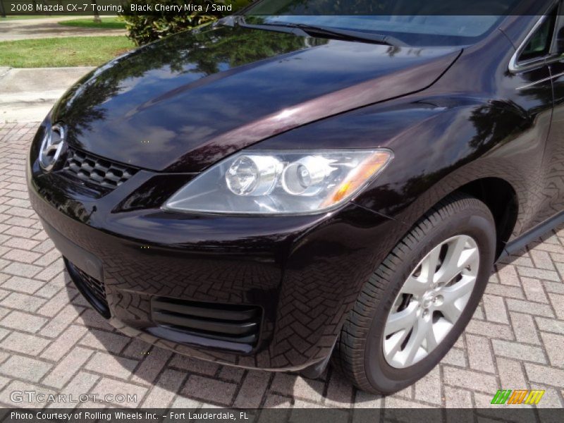 Black Cherry Mica / Sand 2008 Mazda CX-7 Touring