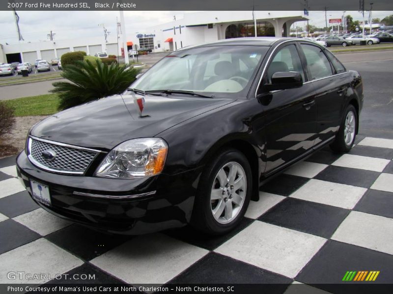Black / Pebble 2007 Ford Five Hundred SEL