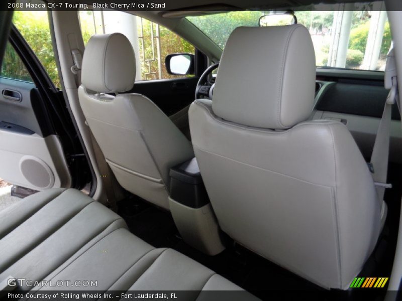 Black Cherry Mica / Sand 2008 Mazda CX-7 Touring