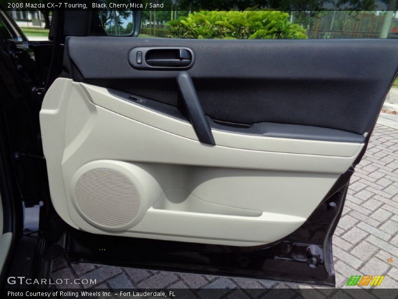 Black Cherry Mica / Sand 2008 Mazda CX-7 Touring