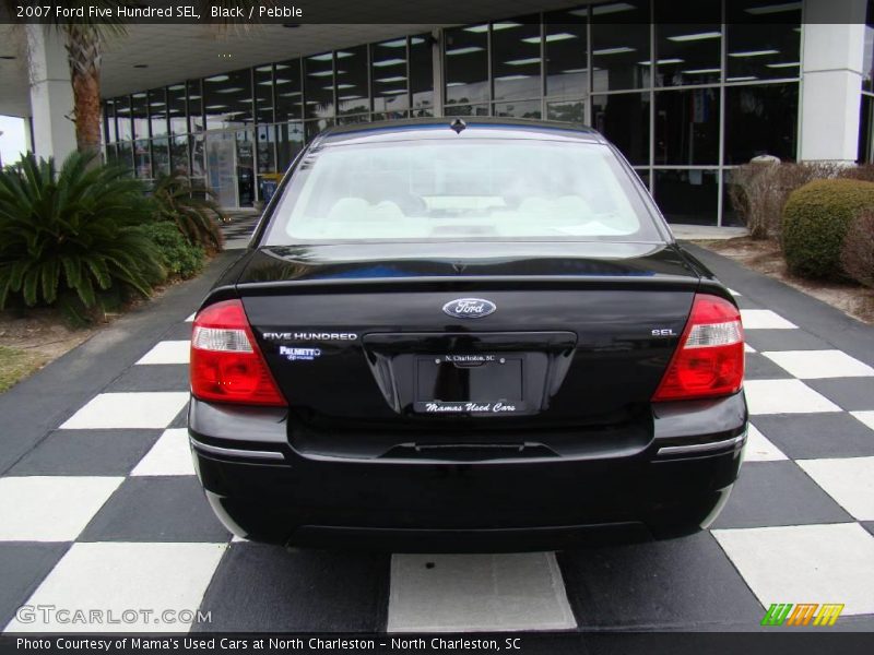 Black / Pebble 2007 Ford Five Hundred SEL