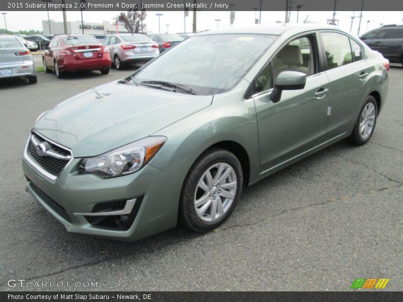 Front 3/4 View of 2015 Impreza 2.0i Premium 4 Door