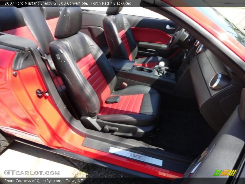 Torch Red / Black/Red 2007 Ford Mustang Shelby GT500 Convertible