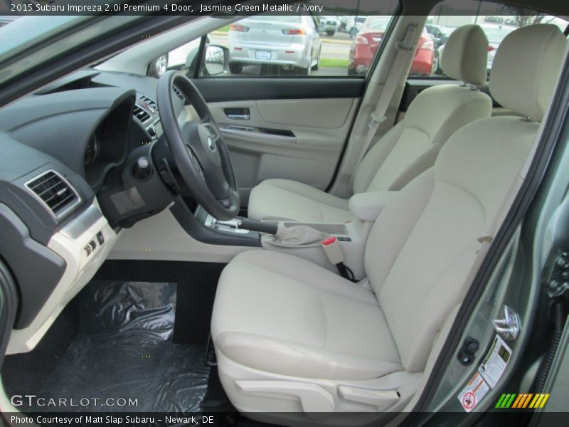 Front Seat of 2015 Impreza 2.0i Premium 4 Door