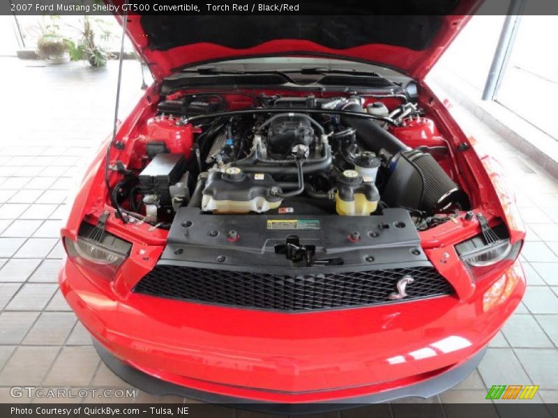 Torch Red / Black/Red 2007 Ford Mustang Shelby GT500 Convertible