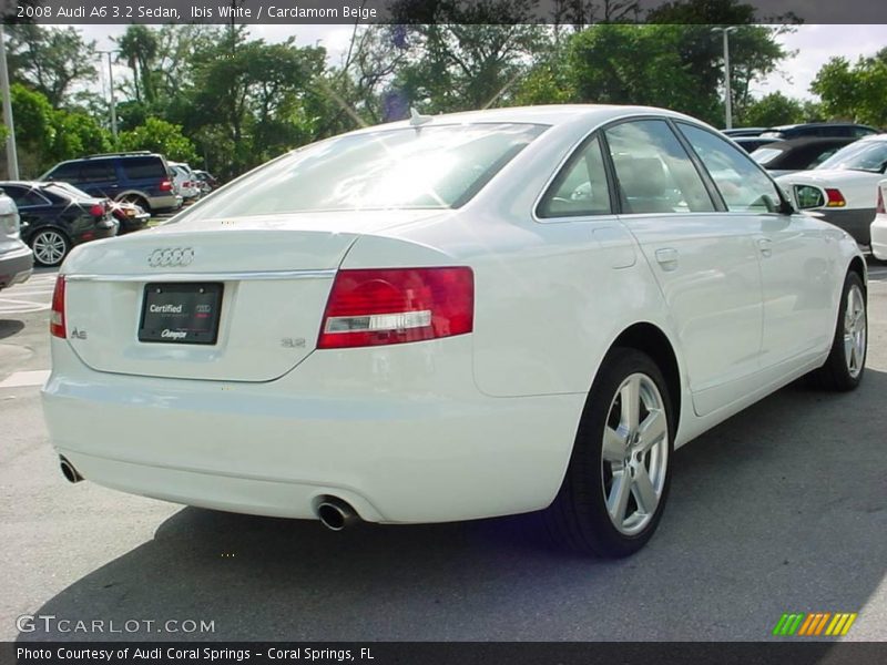 Ibis White / Cardamom Beige 2008 Audi A6 3.2 Sedan