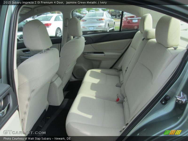 Rear Seat of 2015 Impreza 2.0i Premium 4 Door
