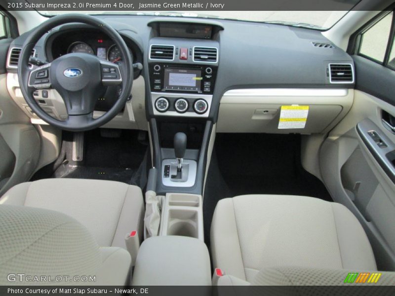 Dashboard of 2015 Impreza 2.0i Premium 4 Door