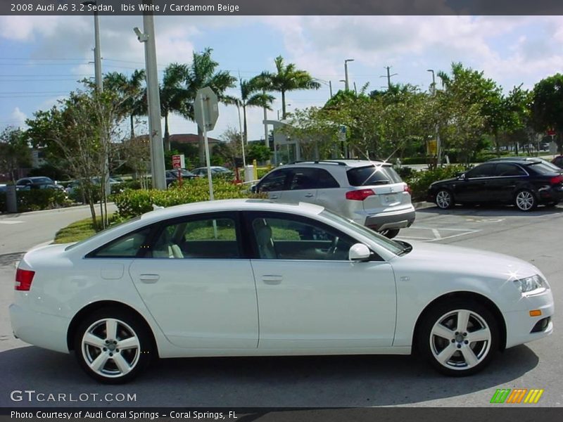 Ibis White / Cardamom Beige 2008 Audi A6 3.2 Sedan