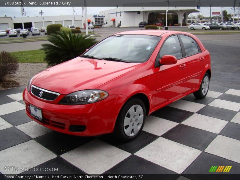 Super Red / Grey 2008 Suzuki Reno