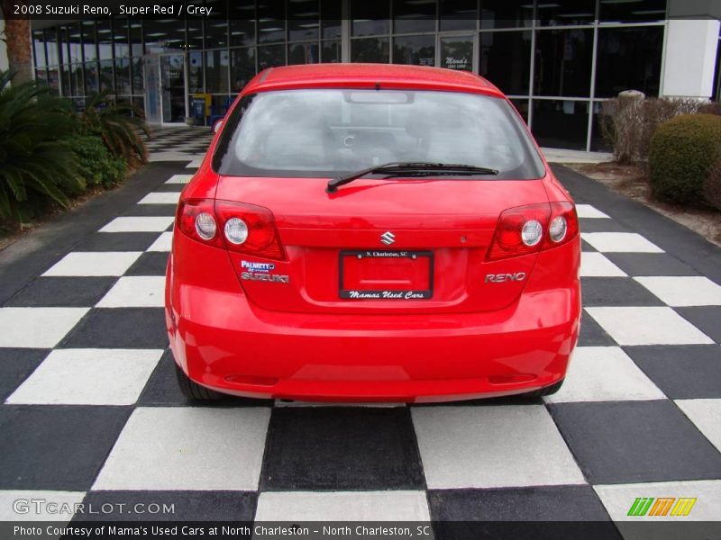 Super Red / Grey 2008 Suzuki Reno