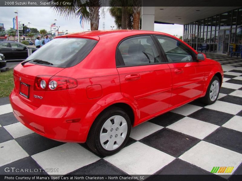 Super Red / Grey 2008 Suzuki Reno