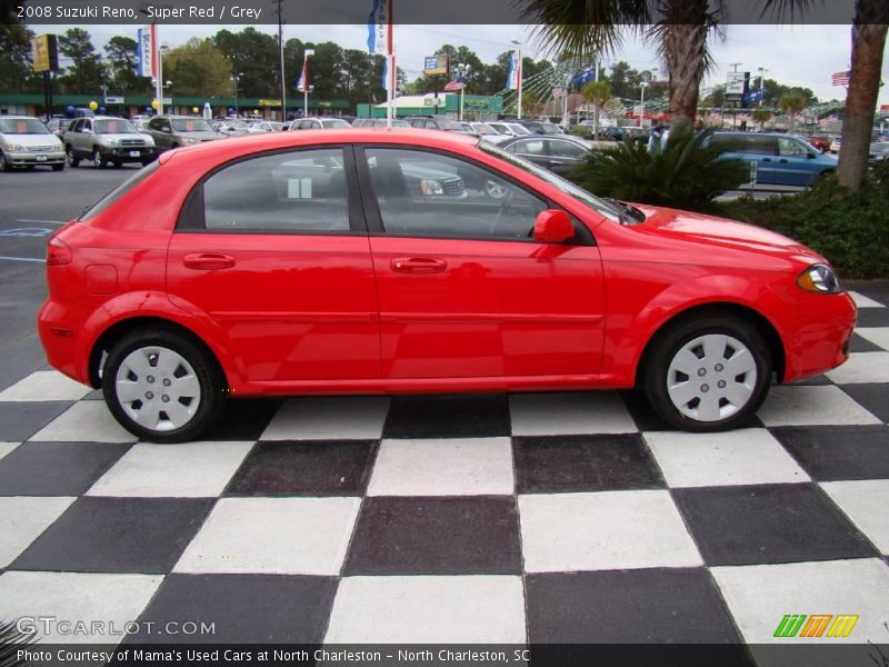 Super Red / Grey 2008 Suzuki Reno