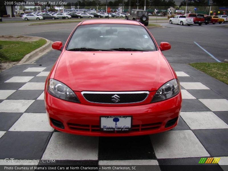 Super Red / Grey 2008 Suzuki Reno