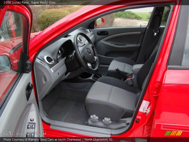 Super Red / Grey 2008 Suzuki Reno