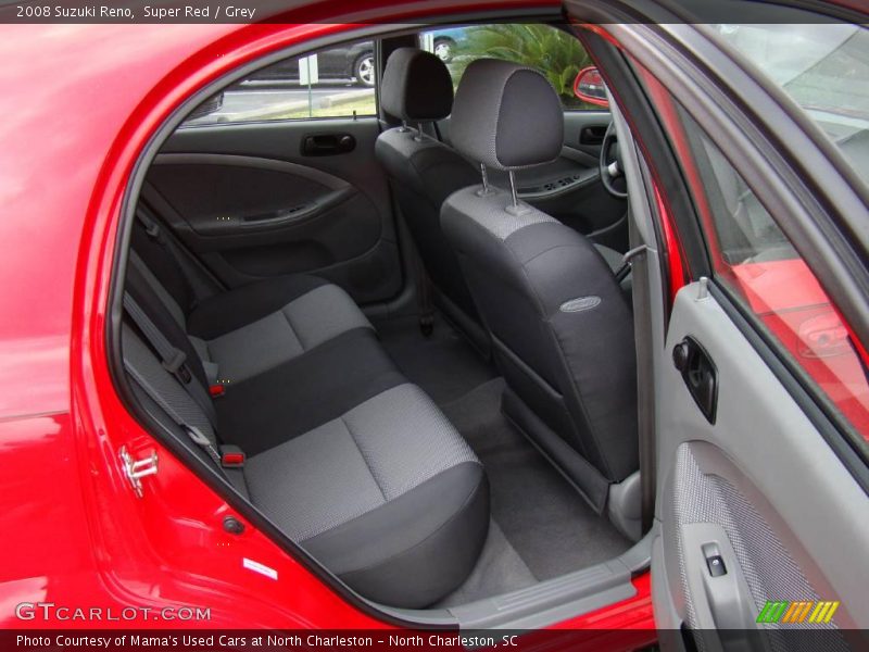 Super Red / Grey 2008 Suzuki Reno