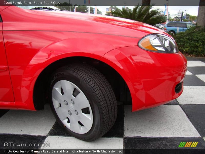 Super Red / Grey 2008 Suzuki Reno