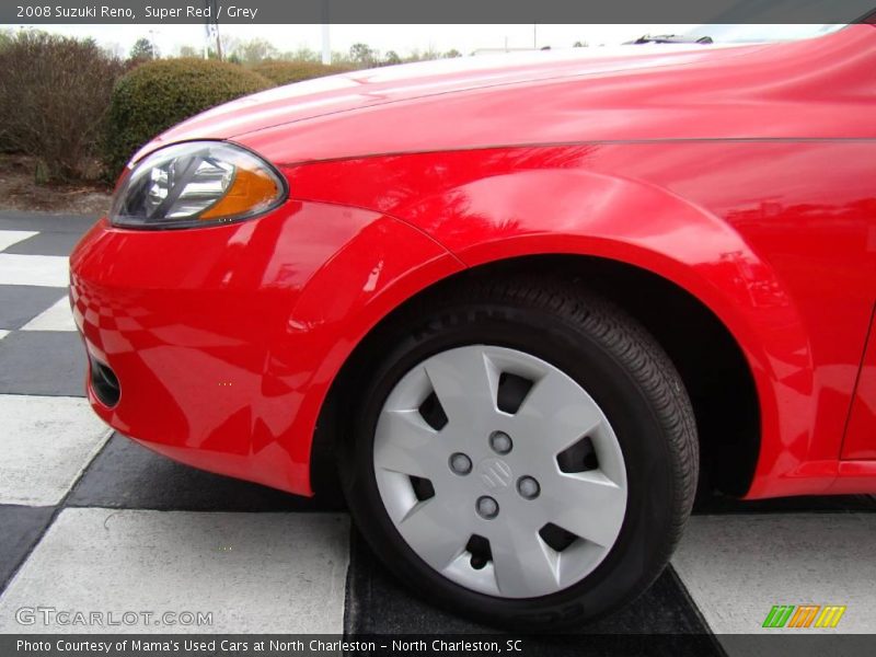 Super Red / Grey 2008 Suzuki Reno