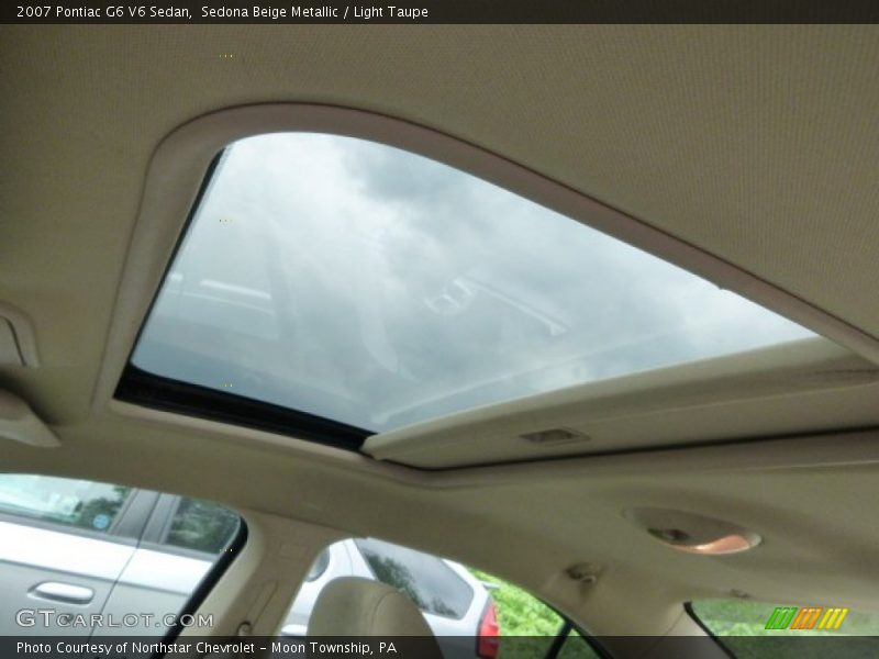 Sedona Beige Metallic / Light Taupe 2007 Pontiac G6 V6 Sedan